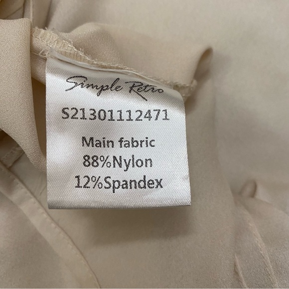 Simple Retro Coquette Cream Kiara lace doll collar long sleeve blouse - Picture 7 of 7